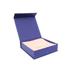 Luxury Recycled Cardboard Gift Boxes Chinese Blue Hot Stamping Printing