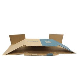 Прокатанная Matt коробка гофрированной бумаги A4 CMYK упаковывая