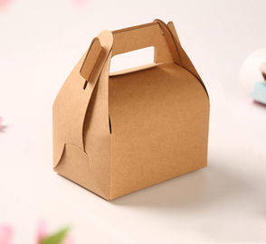 Классическая коробка торта бумаги Крафт стиля для Веддинг/деятельность/подарочная коробка