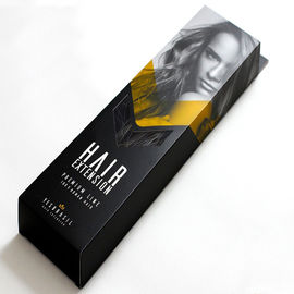 Складные изготовленные на заказ коробки расширения волос, упаковка волос Луксы обслуживания ОЭМ